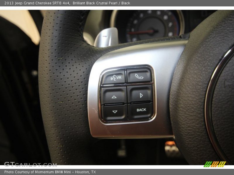 Controls of 2013 Grand Cherokee SRT8 4x4
