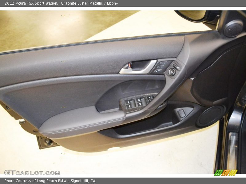 Graphite Luster Metallic / Ebony 2012 Acura TSX Sport Wagon