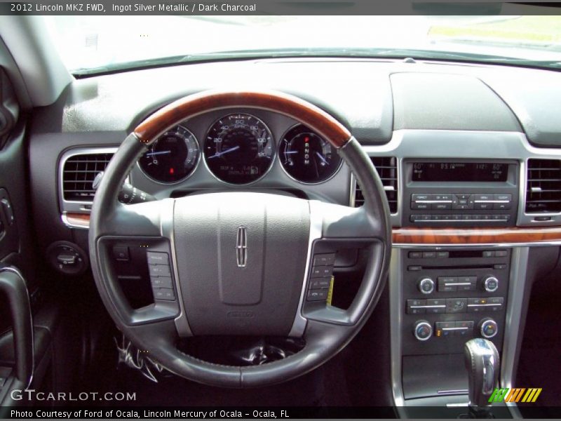 Ingot Silver Metallic / Dark Charcoal 2012 Lincoln MKZ FWD
