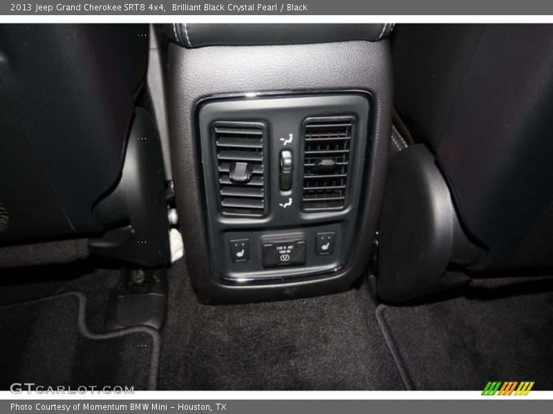 Brilliant Black Crystal Pearl / Black 2013 Jeep Grand Cherokee SRT8 4x4