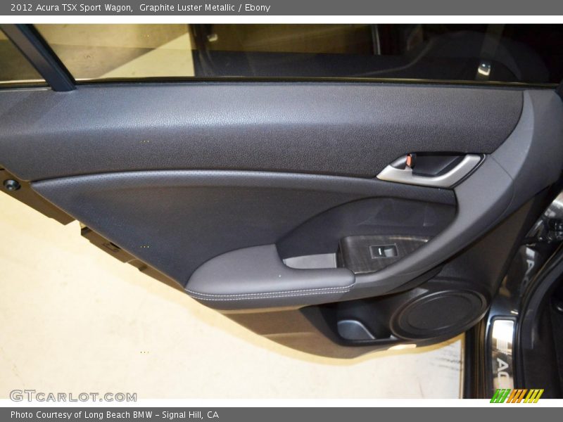 Graphite Luster Metallic / Ebony 2012 Acura TSX Sport Wagon