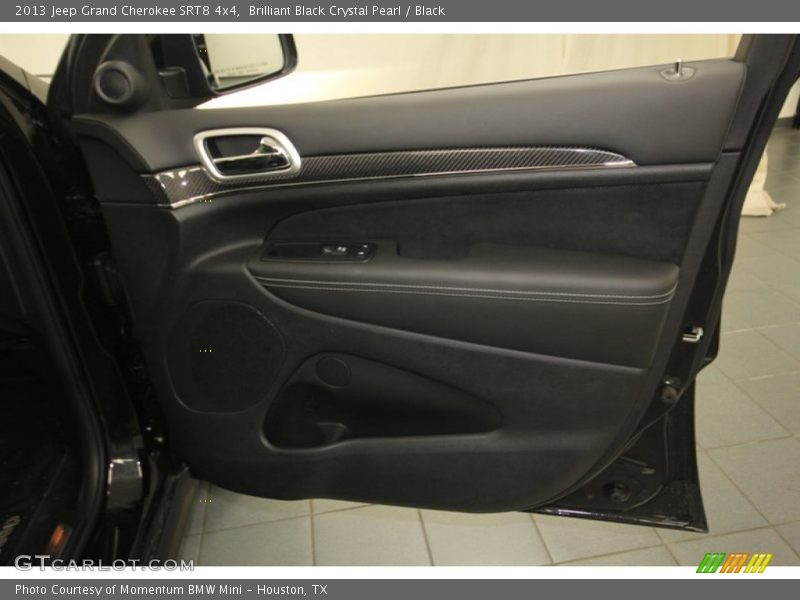Brilliant Black Crystal Pearl / Black 2013 Jeep Grand Cherokee SRT8 4x4