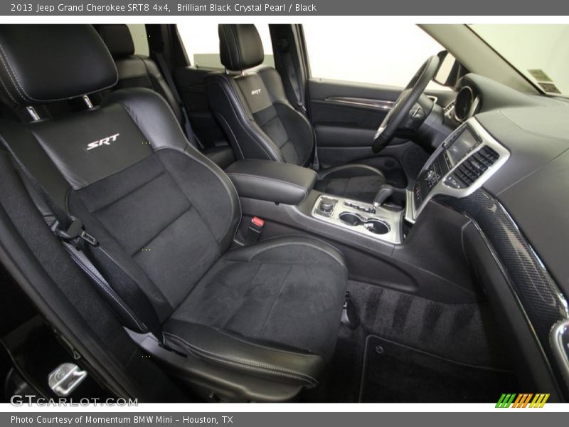 Front Seat of 2013 Grand Cherokee SRT8 4x4