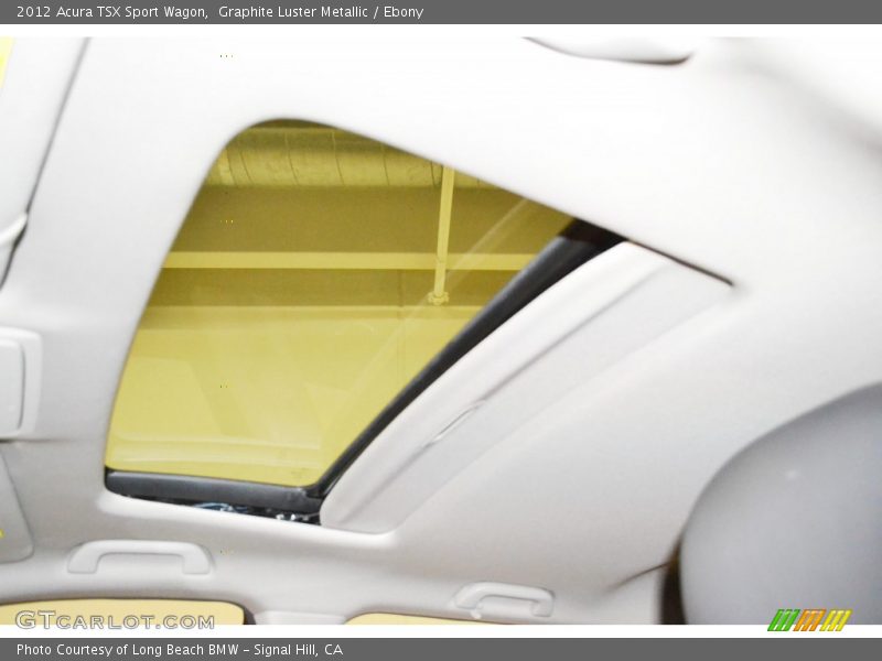 Graphite Luster Metallic / Ebony 2012 Acura TSX Sport Wagon