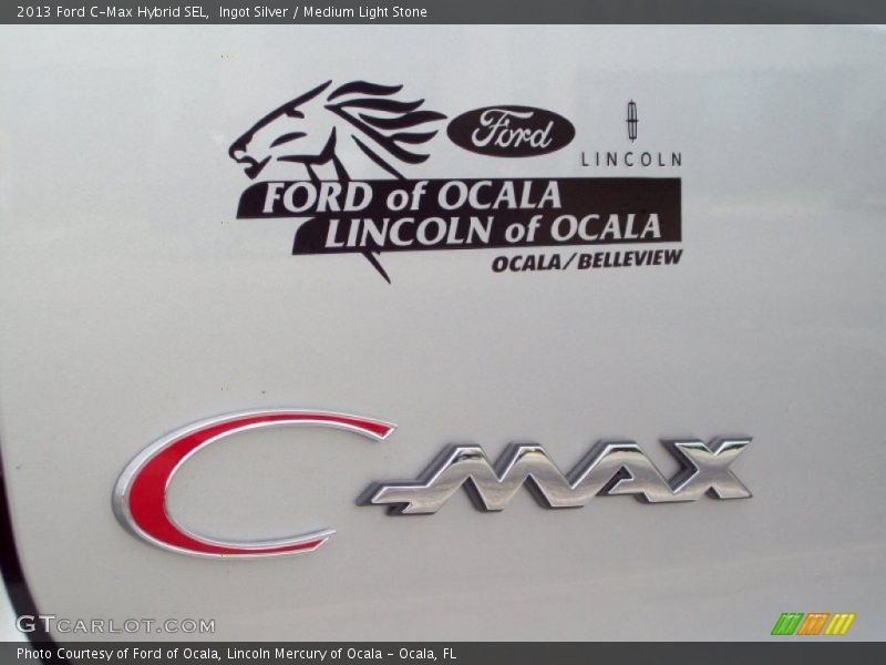 Ingot Silver / Medium Light Stone 2013 Ford C-Max Hybrid SEL
