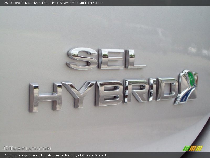 Ingot Silver / Medium Light Stone 2013 Ford C-Max Hybrid SEL