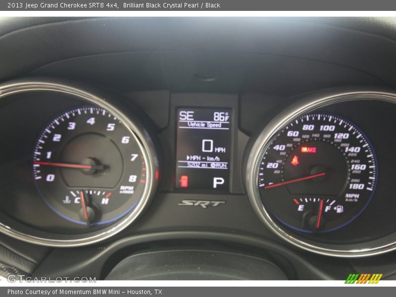  2013 Grand Cherokee SRT8 4x4 SRT8 4x4 Gauges