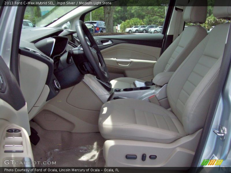 Ingot Silver / Medium Light Stone 2013 Ford C-Max Hybrid SEL