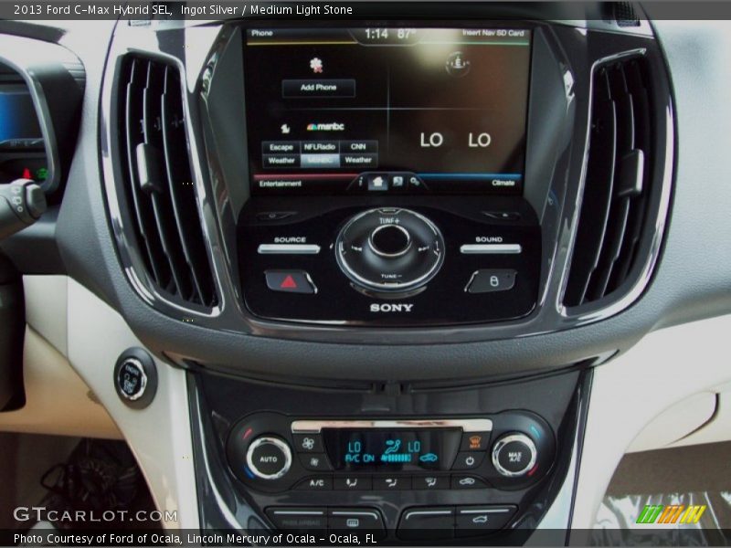 Ingot Silver / Medium Light Stone 2013 Ford C-Max Hybrid SEL