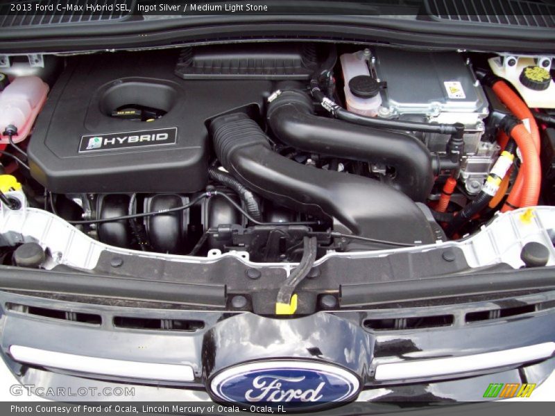 Ingot Silver / Medium Light Stone 2013 Ford C-Max Hybrid SEL