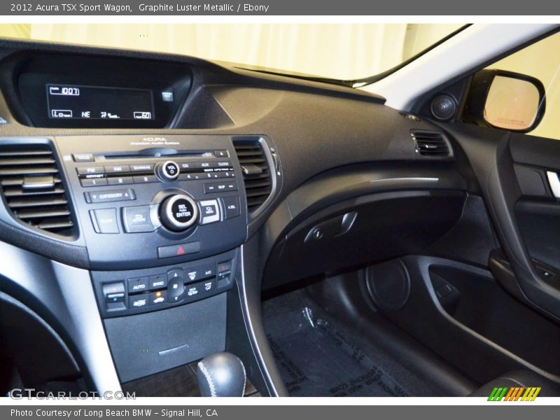 Graphite Luster Metallic / Ebony 2012 Acura TSX Sport Wagon