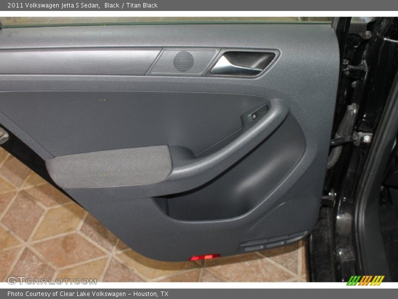 Black / Titan Black 2011 Volkswagen Jetta S Sedan