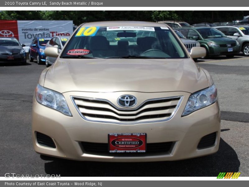 Sandy Beach Metallic / Bisque 2010 Toyota Camry LE