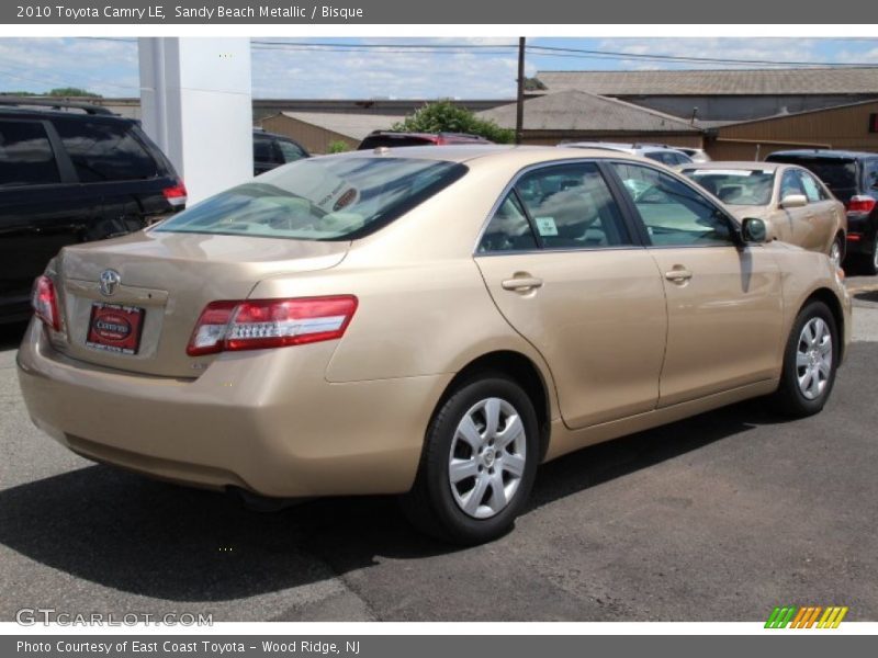 Sandy Beach Metallic / Bisque 2010 Toyota Camry LE