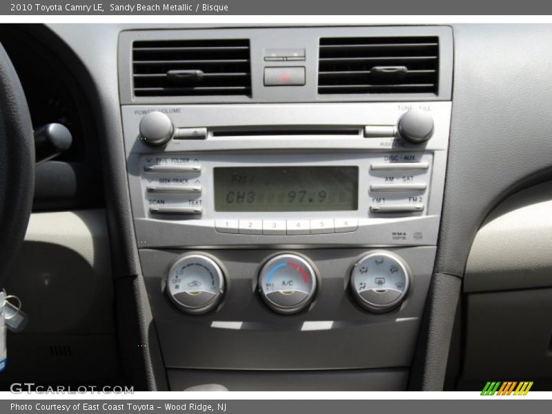 Sandy Beach Metallic / Bisque 2010 Toyota Camry LE