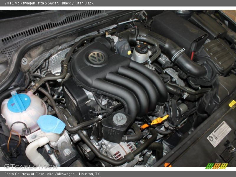Black / Titan Black 2011 Volkswagen Jetta S Sedan