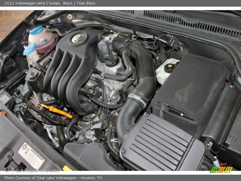 Black / Titan Black 2011 Volkswagen Jetta S Sedan