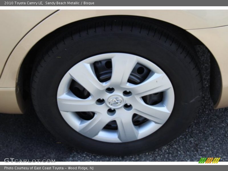 Sandy Beach Metallic / Bisque 2010 Toyota Camry LE