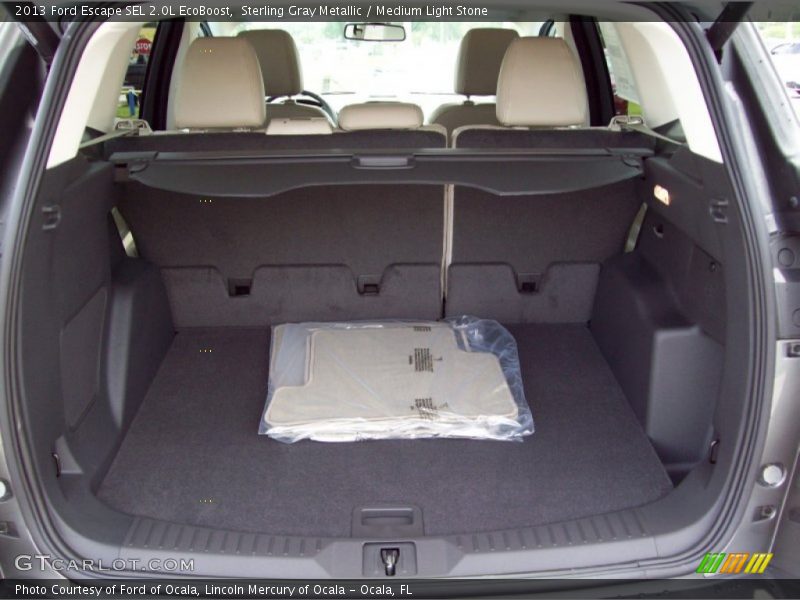 Sterling Gray Metallic / Medium Light Stone 2013 Ford Escape SEL 2.0L EcoBoost