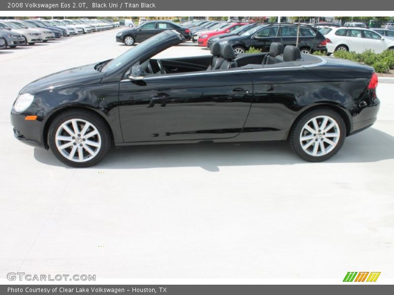 Black Uni / Titan Black 2008 Volkswagen Eos 2.0T