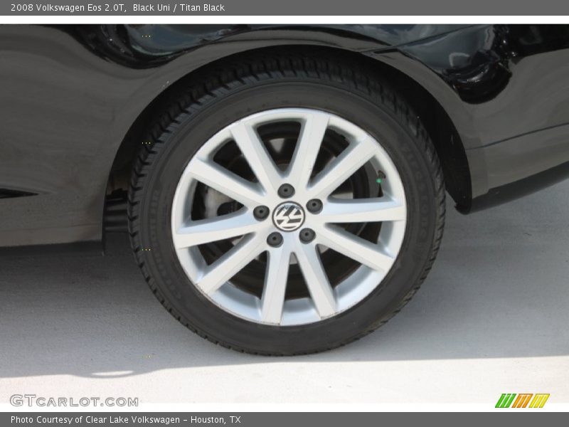 Black Uni / Titan Black 2008 Volkswagen Eos 2.0T