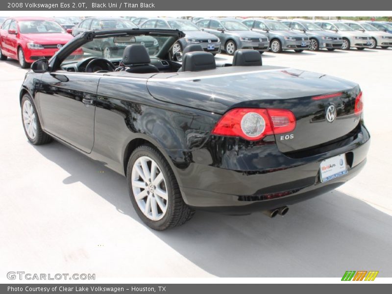 Black Uni / Titan Black 2008 Volkswagen Eos 2.0T