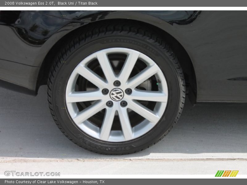 Black Uni / Titan Black 2008 Volkswagen Eos 2.0T