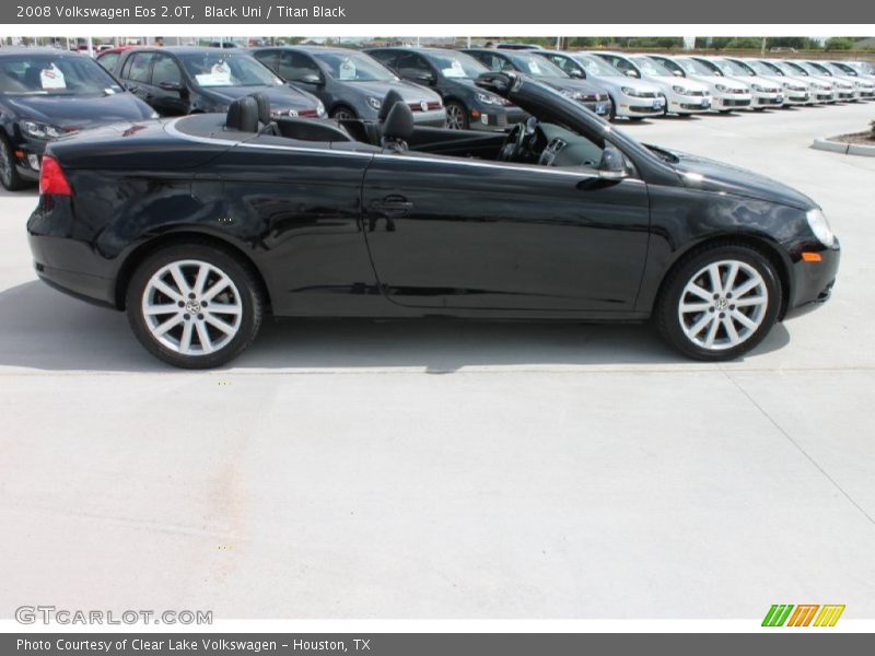 Black Uni / Titan Black 2008 Volkswagen Eos 2.0T