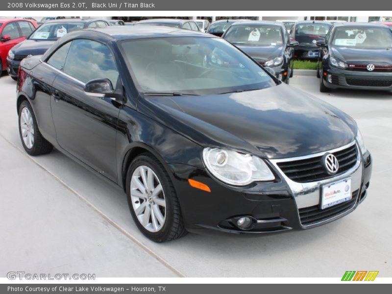 Black Uni / Titan Black 2008 Volkswagen Eos 2.0T