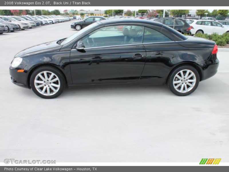 Black Uni / Titan Black 2008 Volkswagen Eos 2.0T