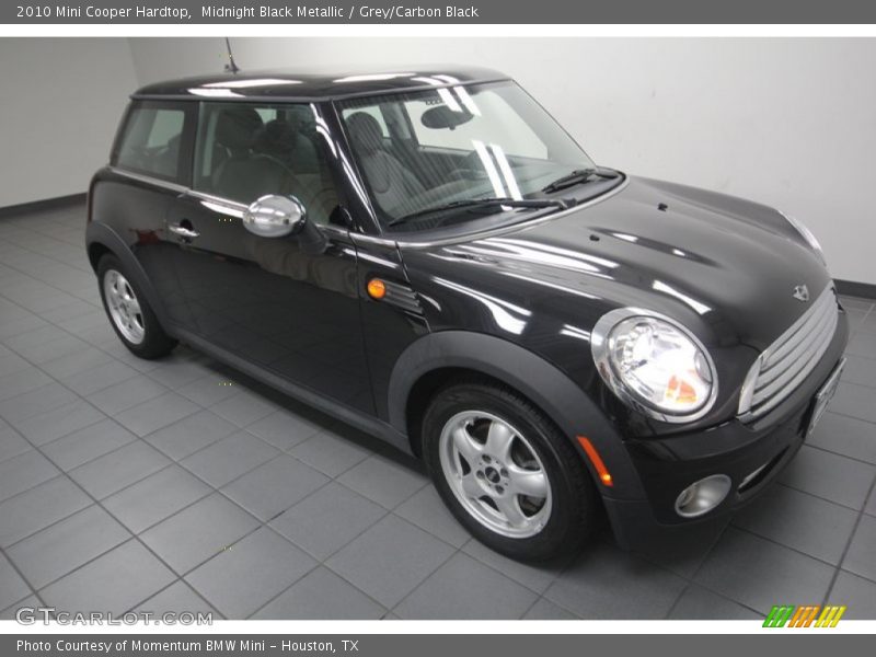 Midnight Black Metallic / Grey/Carbon Black 2010 Mini Cooper Hardtop