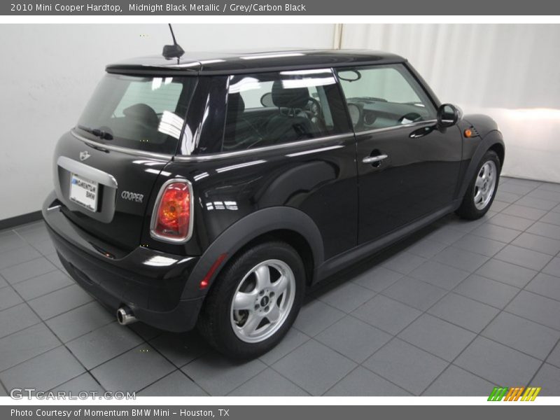 Midnight Black Metallic / Grey/Carbon Black 2010 Mini Cooper Hardtop
