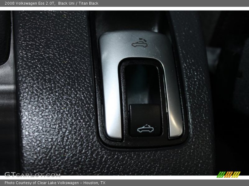 Black Uni / Titan Black 2008 Volkswagen Eos 2.0T
