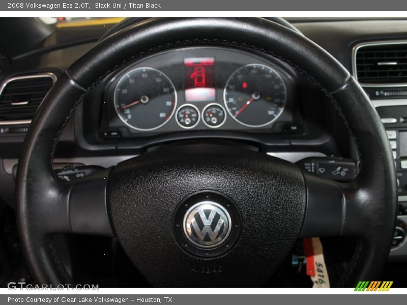 Black Uni / Titan Black 2008 Volkswagen Eos 2.0T