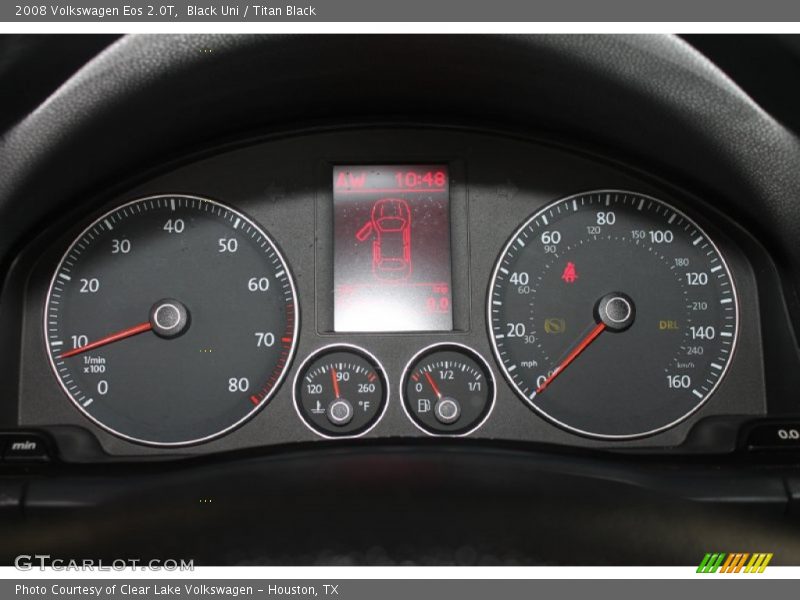 Black Uni / Titan Black 2008 Volkswagen Eos 2.0T