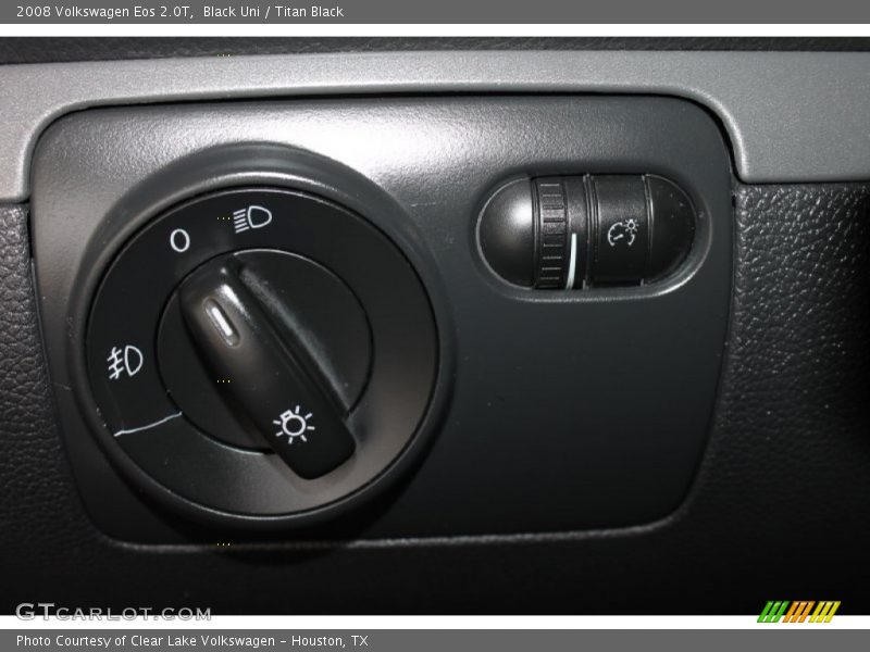 Black Uni / Titan Black 2008 Volkswagen Eos 2.0T