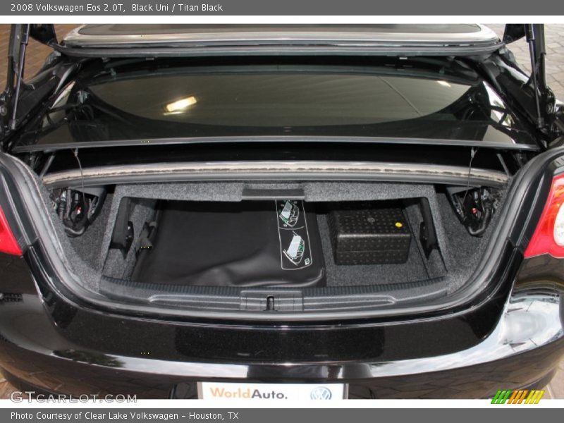 Black Uni / Titan Black 2008 Volkswagen Eos 2.0T