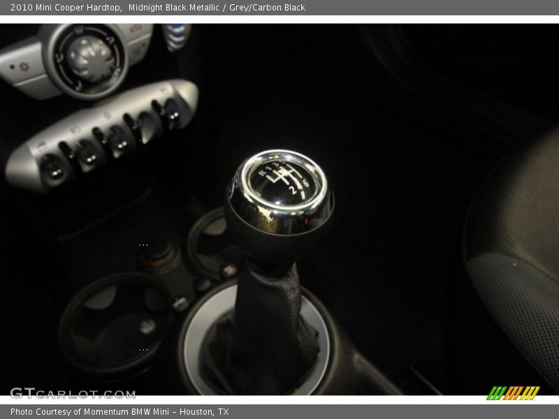 Midnight Black Metallic / Grey/Carbon Black 2010 Mini Cooper Hardtop