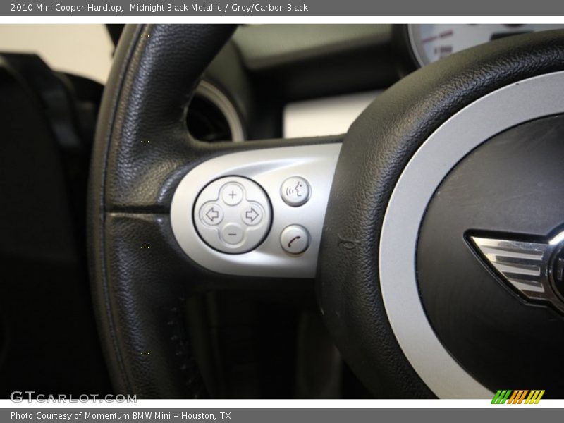 Midnight Black Metallic / Grey/Carbon Black 2010 Mini Cooper Hardtop