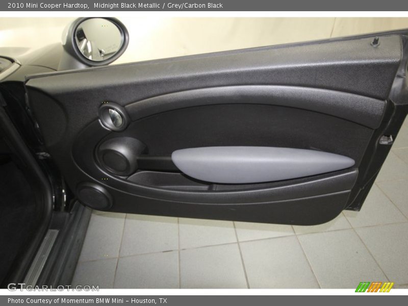 Midnight Black Metallic / Grey/Carbon Black 2010 Mini Cooper Hardtop