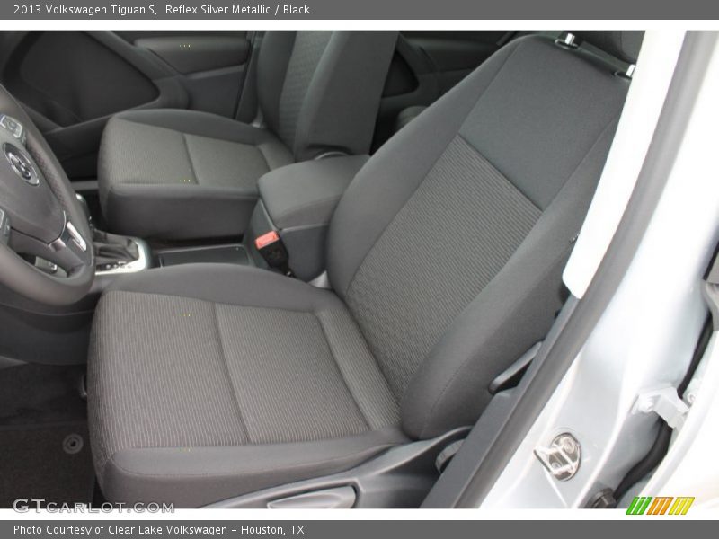 Reflex Silver Metallic / Black 2013 Volkswagen Tiguan S