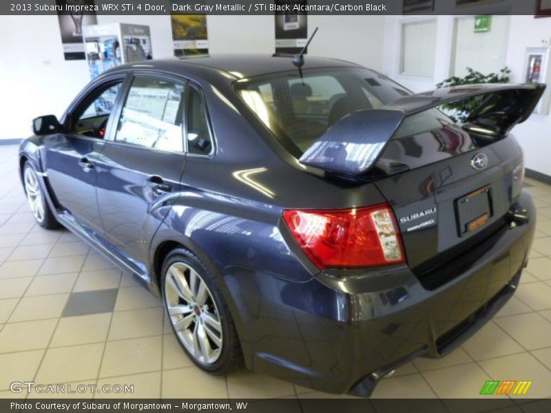  2013 Impreza WRX STi 4 Door Dark Gray Metallic