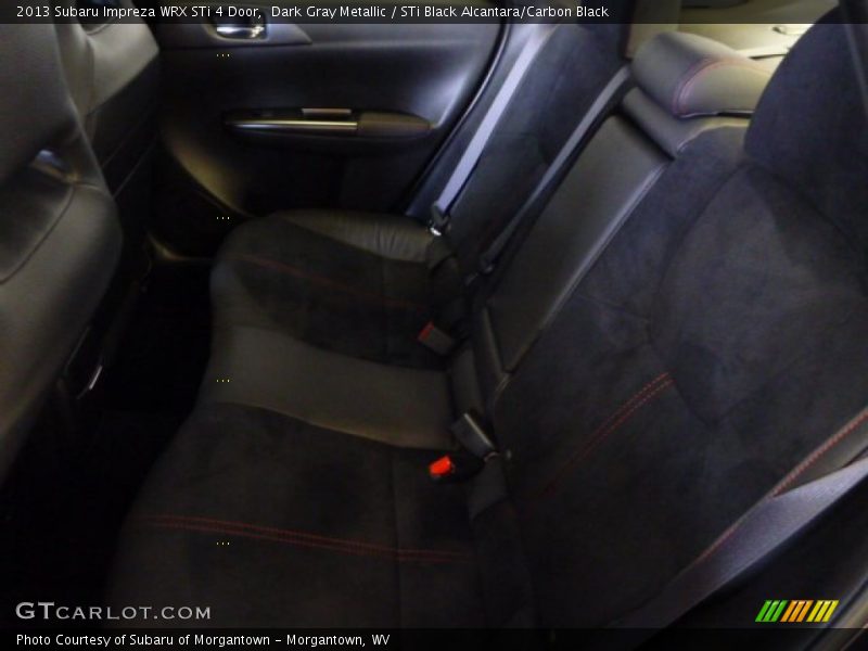 Dark Gray Metallic / STi Black Alcantara/Carbon Black 2013 Subaru Impreza WRX STi 4 Door