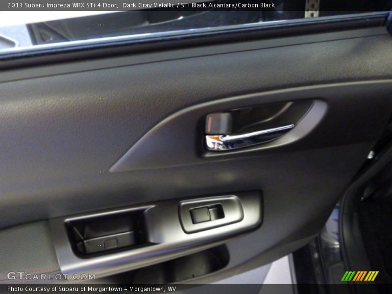 Dark Gray Metallic / STi Black Alcantara/Carbon Black 2013 Subaru Impreza WRX STi 4 Door