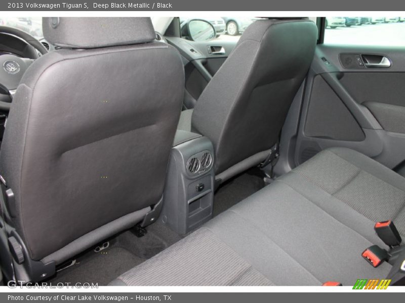 Deep Black Metallic / Black 2013 Volkswagen Tiguan S