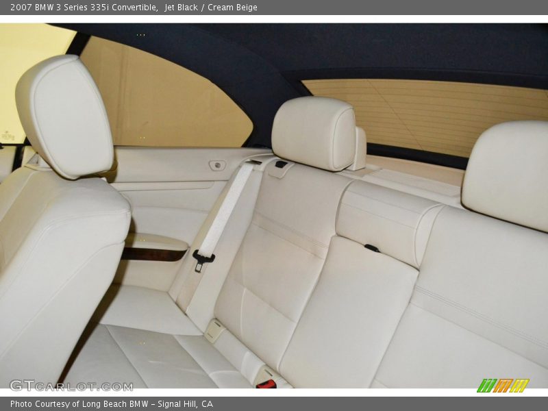 Jet Black / Cream Beige 2007 BMW 3 Series 335i Convertible
