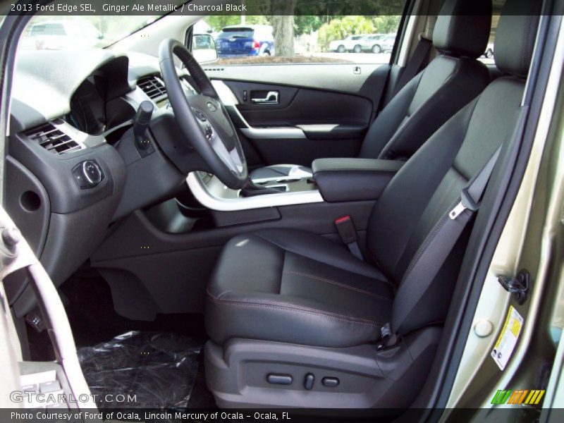 Ginger Ale Metallic / Charcoal Black 2013 Ford Edge SEL