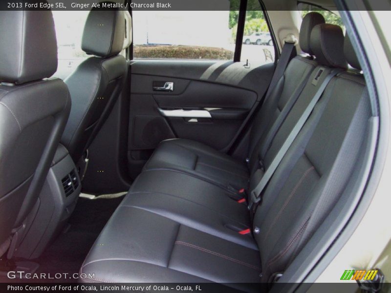 Ginger Ale Metallic / Charcoal Black 2013 Ford Edge SEL