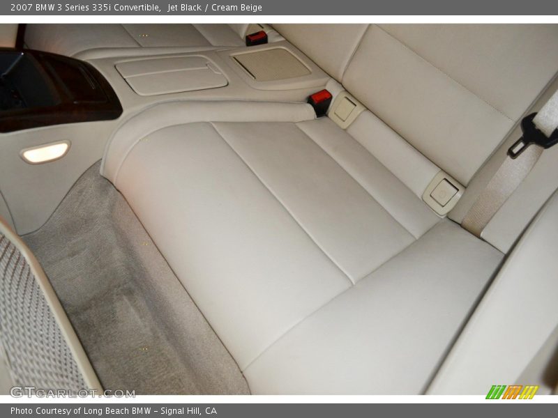 Jet Black / Cream Beige 2007 BMW 3 Series 335i Convertible