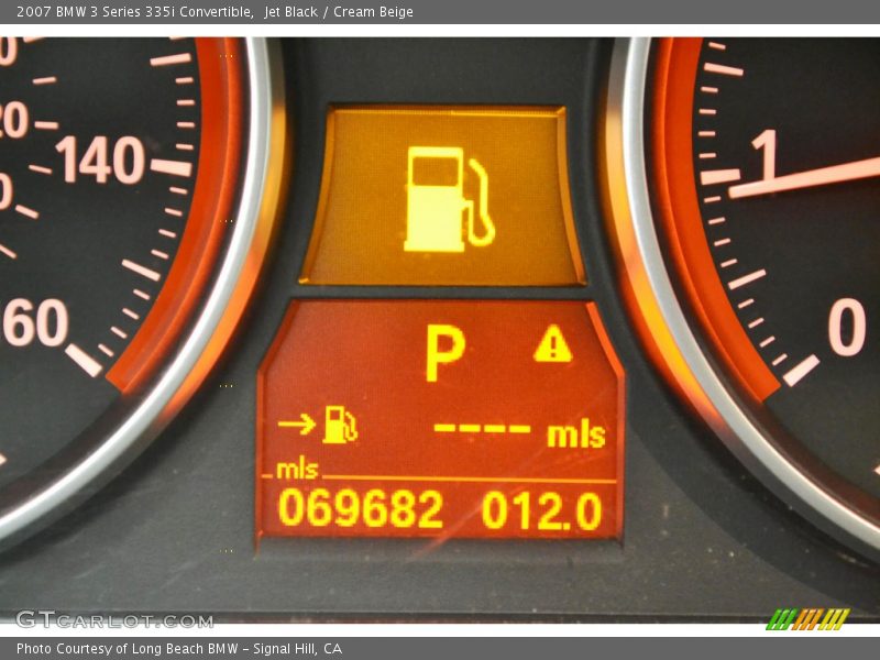 Jet Black / Cream Beige 2007 BMW 3 Series 335i Convertible